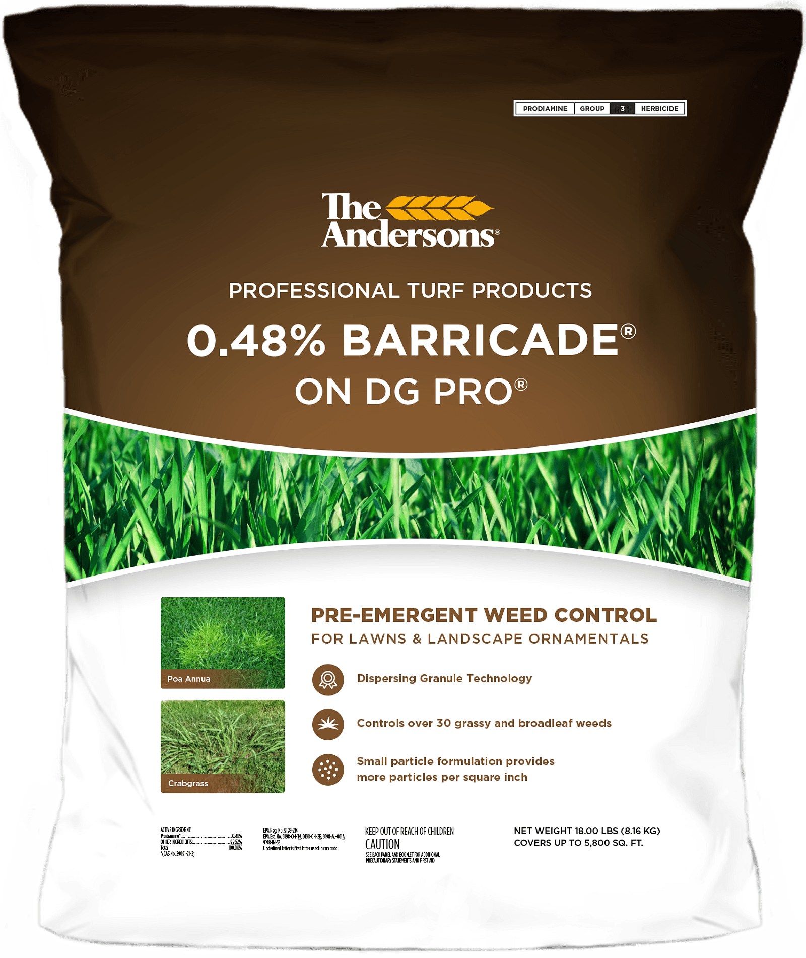 The Andersons Barricade Mock-Up 18-lb.