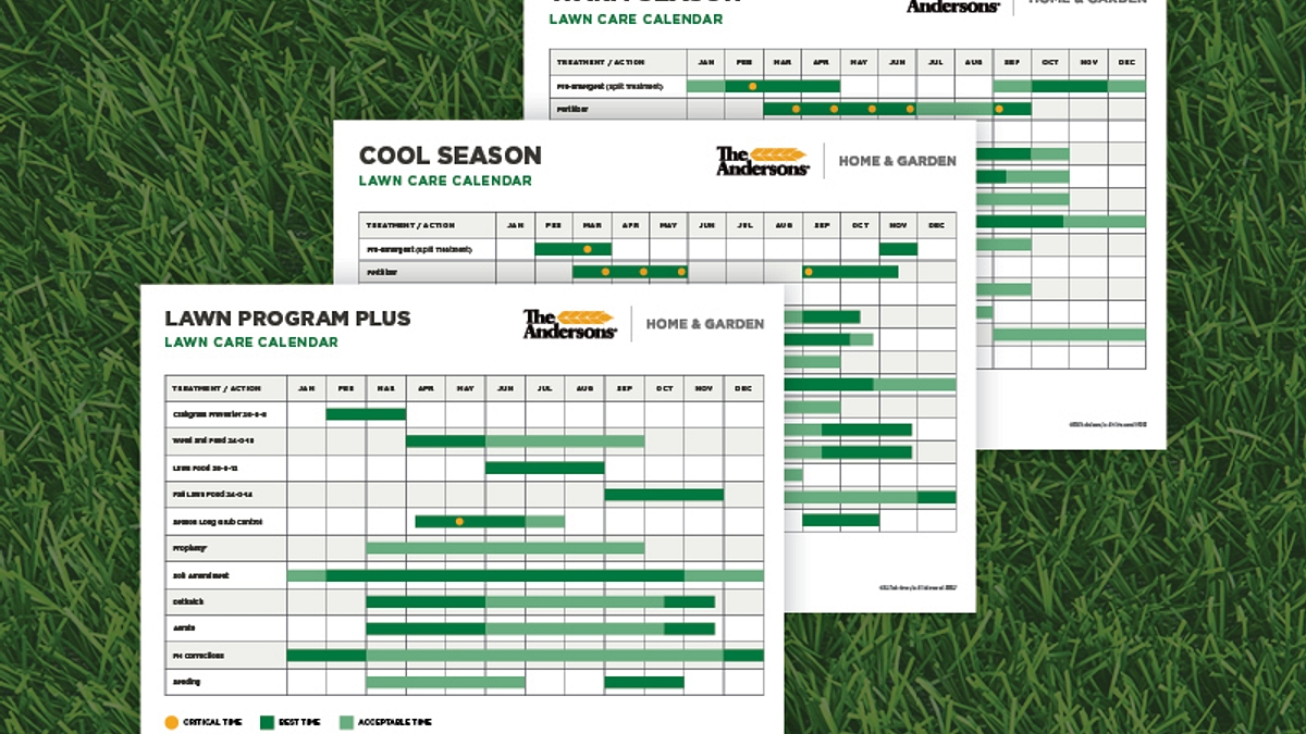 The Andersons Lawn Program Lawn Care Calendar The Andersons Home and Garden