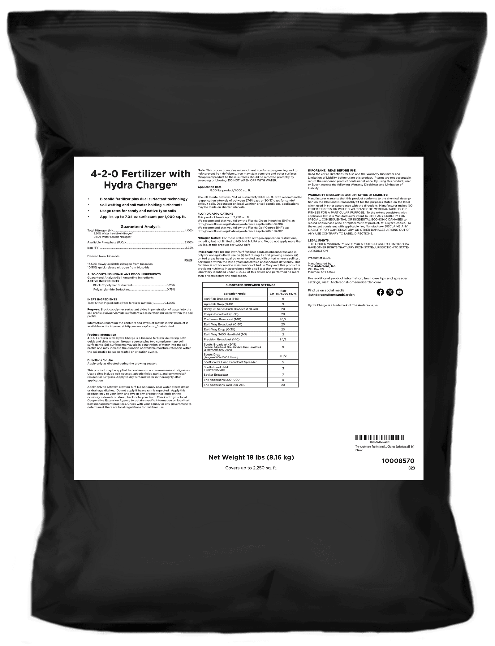 Hydra Charge Mock-Up 18 lb.