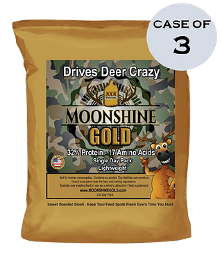 Moonshine Gold Case of 3 Mock-Up
