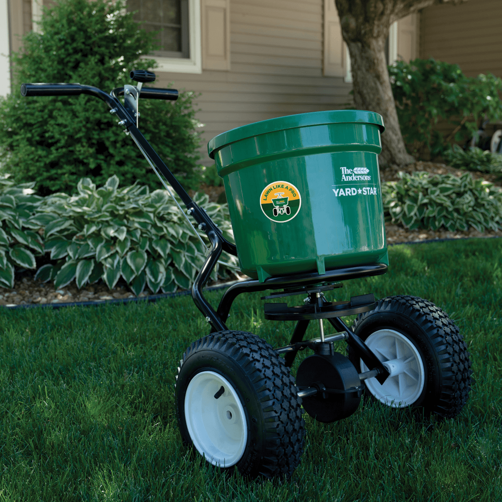 Lawn Like a Pro Spreader Sticker The Andersons Home and Garden