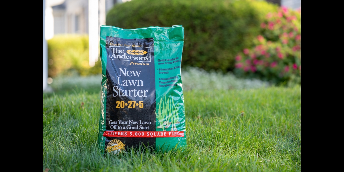 New lawn shop fertilizer