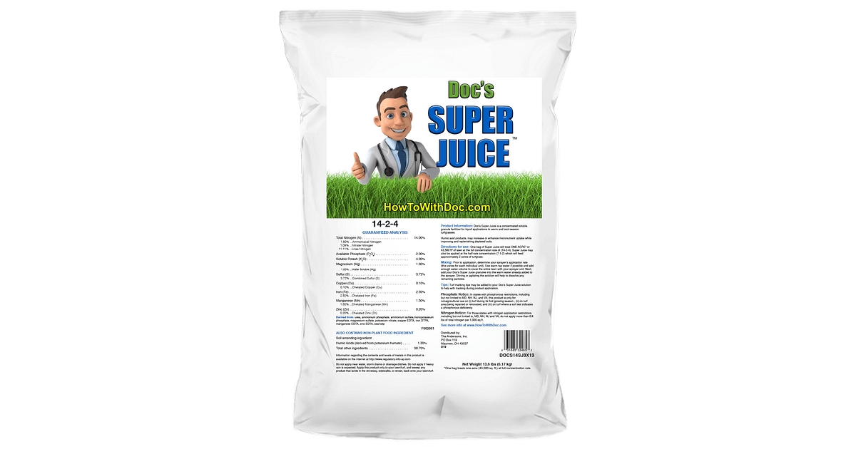 Super Juice™ 1424 Soluble Lawn Fertilizer & Supplement The