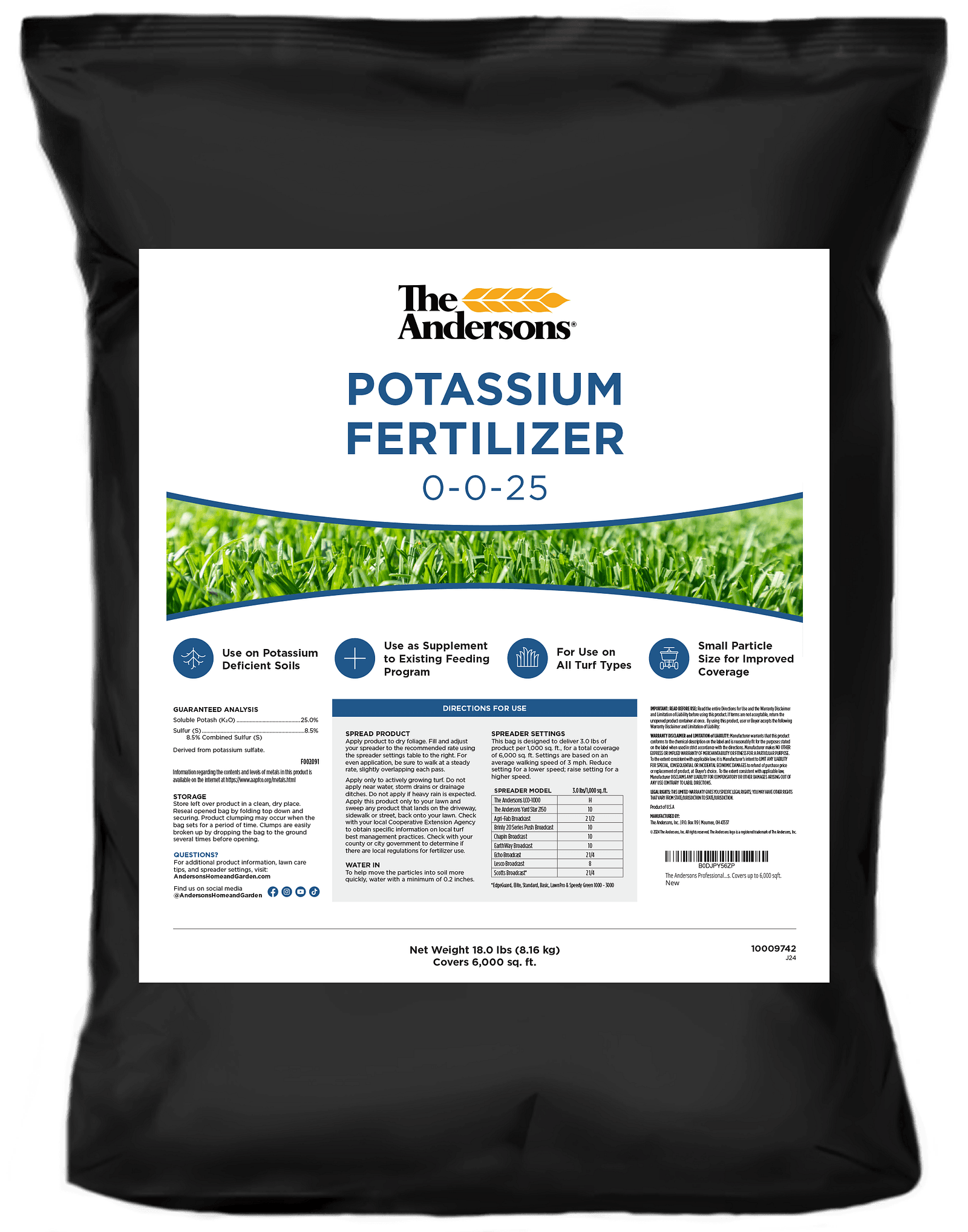 Potassium Fertilizer 0-0-25 Mock-Up